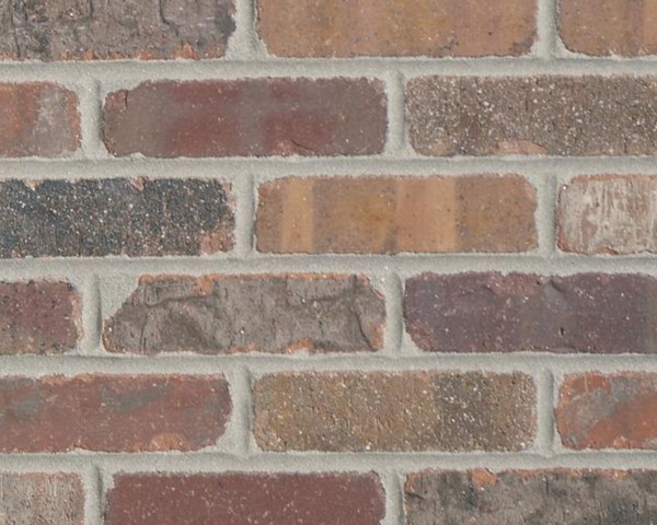 General Shale Old Brick Originals thin brick in Peppermill