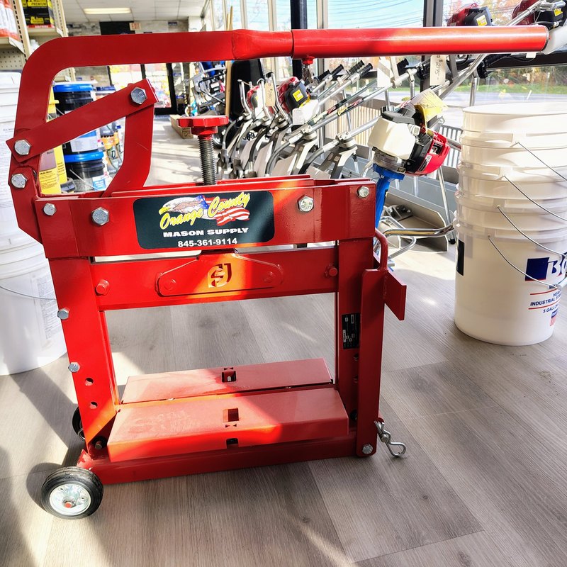 Manual block and paver splitter