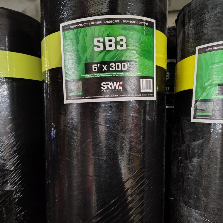 SRW SB3 spunbond landscape fabric roll