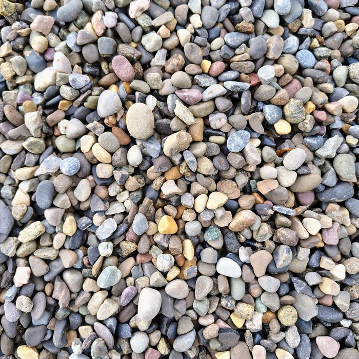 ⅜ inch river rock